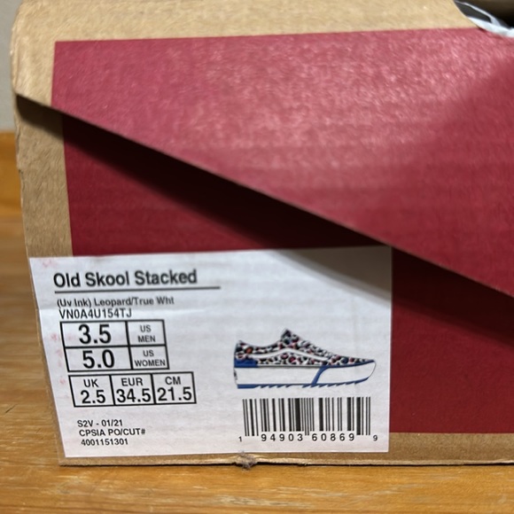 Vans Old skool UV INK Leopard true white stacked UV activated - Picture 15 of 15